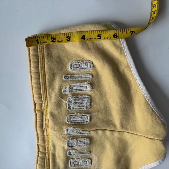 Vintage Y2k Abercrombie & Fitch Shorts Micro booty Sz Small Lounge 00's Low Rise - Picture 11 of 11